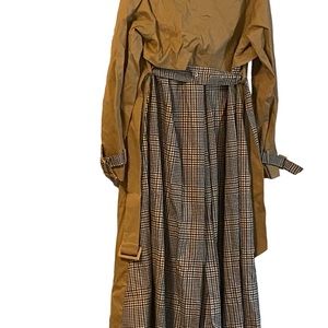 INC Mixed Media S trench coat